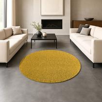 Tapete Redondo 120 cm Capacho Vinílico 12 mm Retém Sujeira