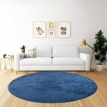 Tapete redondo 2,00x2,00 apolo não escorrega toque macio moderno otima qualidade sala quarto escritorio hotel