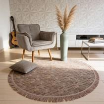 Tapete Redondo Centro de Mesa Lindo 1,40x1,40 Tapete Redondo Centro de Mesa Lindo 1,40x1,40