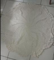 Tapete Redondo em Crochê - Fio 08