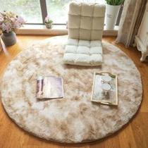 Tapete Redondo Felpudo Peludo Grande 1 Metro Sala e Quarto luxo Tapete Redondo Felpudo Peludo Grande 1 Metro Sala e Quarto luxo
