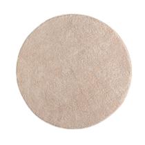 Tapete Redondo Para Sala Quarto Antiderrapante Shaggy Classic 1,50M Redondo Classic Perola Oasis