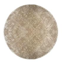 Tapete Redondo Pequeno 1m Lavável Ideal Para Decoração Moderna