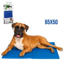 Tapete Refrescante Gelado Para Cachorro Gato Cão 65x50cm Pet