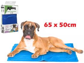 Tapete Refrescante Gelado Para Cachorro Gato Cão 65x50cm Pet