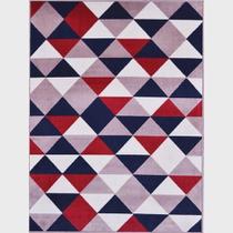 Tapete Renaissance Verona Taupe Vermelho 200X300Cm Ladrilho
