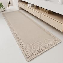 Tapete RESARE Waffle para Banheiro 61x152 cm Bege Tapete RESARE Waffle para Banheiro 61x152 cm Bege