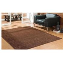 Tapete retangular 1,00x1,50 100% antiderrapante sala quarto hotel pelo curto macio classic oasis