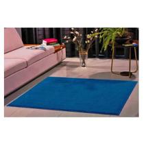 Tapete retangular 1,00x1,50 100% antiderrapante sala quarto hotel pelo curto macio classic oasis
