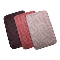 Tapete Retangular 40cmx60cm Antiderrapante Relevo Geométrico