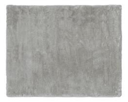 Tapete Retangular De Poliester Cinza 2x2,5m