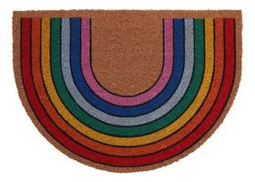 Tapete Retangular Multicolorido 40x60 Cm Antiderrapante