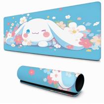 Tapete Retangular para Mouse Cachorrinho Fofo Azul Estilo Kawaii Desk Pad Gamer Tapete Retangular para Mouse Cachorrinho Fofo Azul Estilo Kawaii Desk Pad Gamer