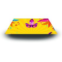 Tapete Retangular Sublimado , Carnaval , Folia , Tapete quadrado, painel de festa 400x278