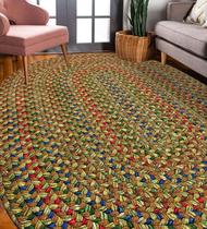 Tapete Rhody Rug Katie KA53 Camel 61 x 91 cm Oval Entrançado Tapete Rhody Rug Katie KA53 Camel 61 x 91 cm Oval Entrançado
