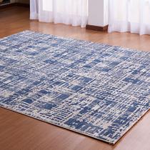 Tapete Rimini 2,50x3,00m Des. 002 Azul Niazitex