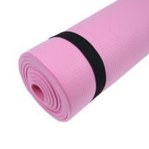 Tapete Rosa De Yoga Mat Para Exercícios Em Academia Pilates Ioga