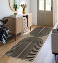 Tapete Rugalia Easy Jute Rainbow Runner 60x180cm lavável