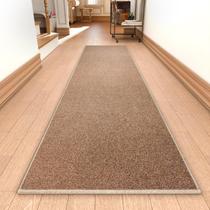 Tapete Runner AREDO Tapete de piso macio lavável 60x305cm MARROM Tapete Runner AREDO Tapete de piso macio lavável 60x305cm MARROM