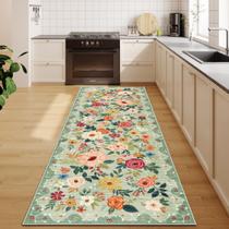 Tapete Runner DUKINO 2x6, cozinha, corredor, lavável, antiderrapante, verde Tapete Runner DUKINO 2x6, cozinha, corredor, lavável, antiderrapante, verde
