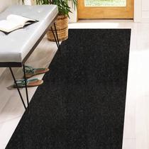 Tapete Runner Heyroll Preto - 0,6m x 2,4m - Borracha para Interiores e Exteriores