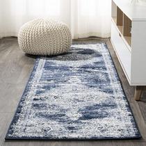 Tapete Runner JONATHAN Y Alhambra Ornate Medallion 60x300cm Navy