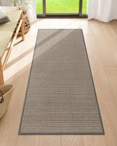 Tapete Runner Lahome Farmhouse Entryway 60x150cm cinza Chenille Tapete Runner Lahome Farmhouse Entryway 60x150cm cinza Chenille