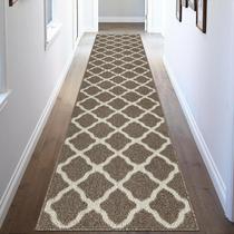 Tapete Runner SHACOS, entrada lavável, 60x300cm, antiderrapante, marrom Tapete Runner SHACOS, entrada lavável, 60x300cm, antiderrapante, marrom