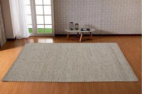 Tapete Rústico De Juta Com Algodão Trançado - 200X250Cm Niaz Tapete Rústico De Juta Com Algodão Trançado - 200X250Cm Niaz