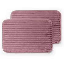 Tapete SafeDry Antiderrapante 60x40 Kit 2 Peças Super Macio e Segurança para Banheiro