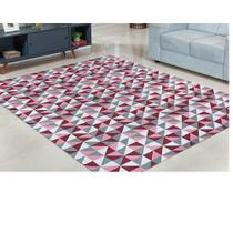 Tapete Sala 1.00m x 1.40m Jacquard Tecido Antiderrapante