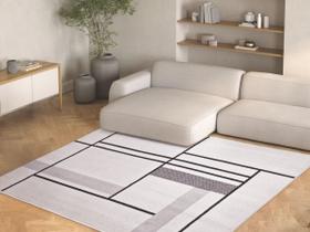 Tapete Sala 100X150 Cm Renaissance Napier 60 Areia