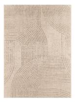 Tapete Sala 200X250Cm Eco-Nature Roat Bege/Marrom 87 Sisal