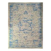 Tapete Sala 200X300 Cm Classico Oriental Reload Azul Claro