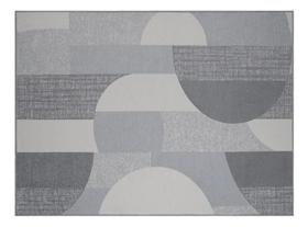 Tapete Sala 200X300Cm Funcional Curven 52 Grafite Sem Pelo