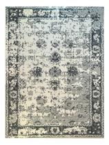 Tapete Sala 240X300 Cm Classico Oriental Vintage Zigler Grey