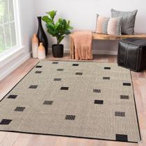 Tapete Sala 2,50 x 2,00 Quarto Antiderrapante Sisal Carpete