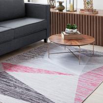 Tapete Sala Berlim Veludo Estampado Antiderrapante Decoração 2,00x2,40m