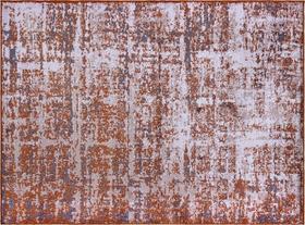 Tapete Sala Classic Bahamas 13 Laranja 150X200 Cm Estonado Tapete Sala Classic Bahamas 13 Laranja 150X200 Cm Estonado