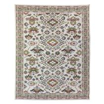 Tapete Sala Classico Oriental 150X200 Cm Tipo Belga 51 Cinza