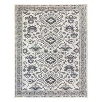 Tapete Sala Classico Oriental 150X200 Cm Tipo Belga 55 Azul