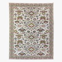 Tapete Sala Classico Oriental 200X250 Cm Tipo Belga 51 Cinza