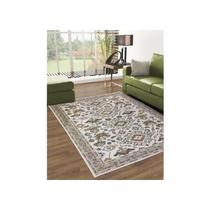 Tapete Sala Classico Oriental 200X300 Cm Tipo Belga 51 Cinza