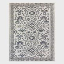 Tapete Sala Classico Oriental 200X300 Cm Tipo Belga 55 Azul