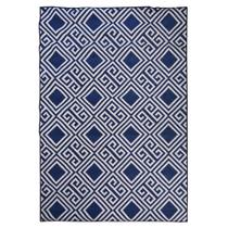 Tapete Sala Decorativo 100X150 Cm Geometrico Grego ul