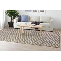 Tapete Sala Decorativo 50X100 Cm Geometrico Colmeia Bege Tapete Sala Decorativo 50X100 Cm Geometrico Colmeia Bege