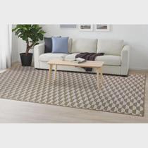 Tapete Sala Decorativo 50X150 Cm Geometrico Colmeia Bege Tapete Sala Decorativo 50X150 Cm Geometrico Colmeia Bege