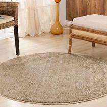 Tapete Sala e Quarto Oásis Classic 1,50m Redondo Super Macio