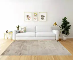 Tapete Sala Esc 2,00X2,50m Macio Antider Areia