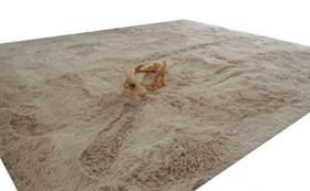 Tapete Sala Felpudo Entrada De Porta 40x60 Bege Liso